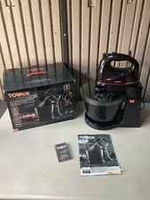Tower 2.5 Litre 2 In 1 Hand And Stand Mixer In Black/Rose Gold Edition - Boxed.