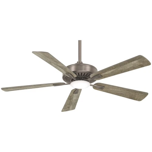 Minka Aire Contractor LED 52" Ceiling Fan - Savannah Gray 5-Blade Remote Control - Picture 2 of 2