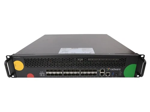 Firewall Radware DefensePro 20-2 24x SFP+ 10Gb 2x PSU Rack Ears