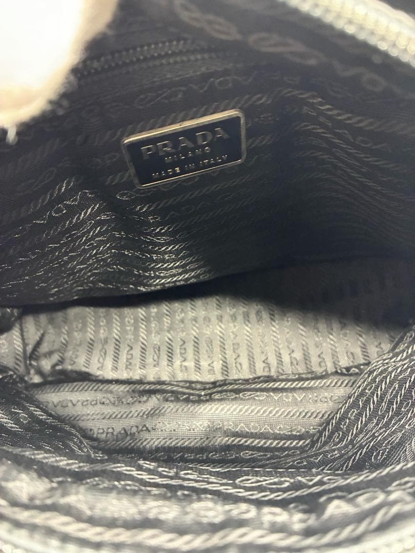 PRADA Nylon Tote Bag Black Authentic Logo Handbag Women's Fashion thumbnail 18