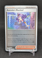 Acerola's Mischief 113/132 Reverse Holo Mega Evolution Pokemon