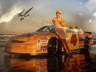 Sterling Marlin NASCAR Autographed 8 x 10 Kodak Professional paper Color Photo — photo 6
