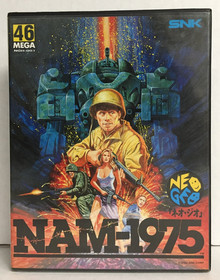 NAM-1975 Japan Import NEO GEO AES Complete JPN CIB NeoGeo MANUAL Tested WORKING