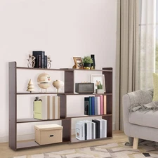 Expandable 3-Tier Open Storage Shelf, Retractable for Living Room/Bedroom/Office
