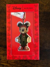 BaubleBar Disney Mickey Mouse Bag Charm Milk Cookies Christmas PJ's Slippers