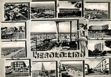 Lido di Jesolo riprese aeree partite spiaggia Albergo Concordia Villa Elsa Hotel