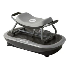 FITNATION Rock N' Fit by Echelon Vibrating Exercise Machine, Black, New In Box