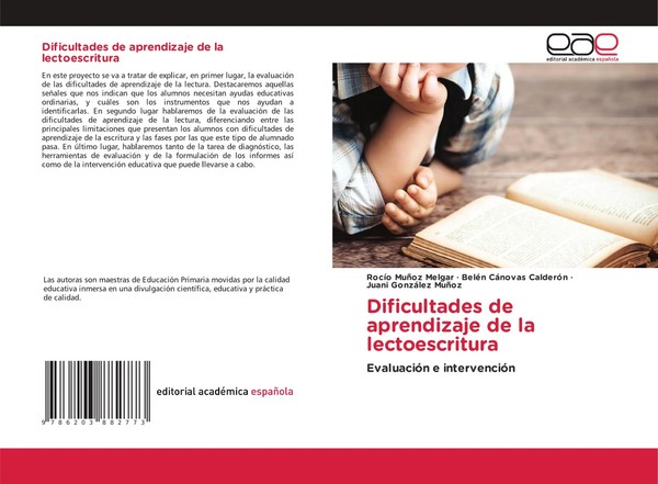 RocíO MuñOz Melgar (U. A.) | Dificultades De Aprendizaje De La Lectoescritura-image