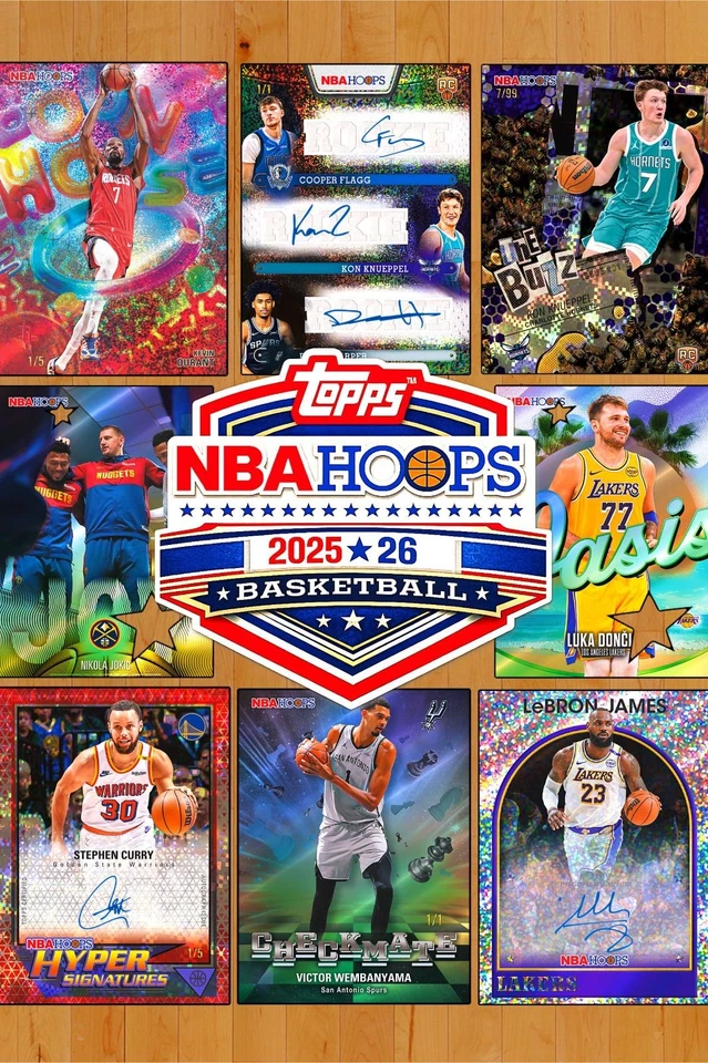 2025-26 TOPPS NBA HOOPS RELEASE DAY PARTY!!!!!