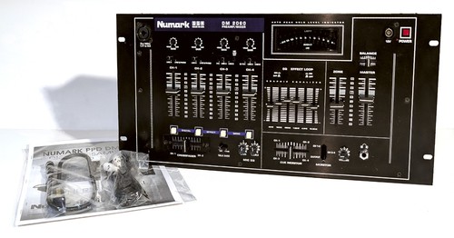 🔥【PRO SERVICED】RARE Numark PPD DM 2060 4-Ch DJ Preamp/Mixer~EQ,Rack💥GUARANTY