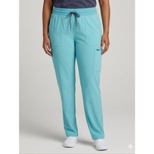 Carhartt Force Rugged Flex Peak Slim Leg Scrub Pants Light Blue, Size 3XL