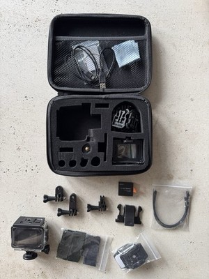 Apeman A80 Action Camera 4K Ultra HD Waterproof Nur Einmal Genutzt mit OVP