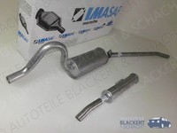 Imasaf Auspuff Set Mitteltopf + Endtopf für Fiat 132 2.0 + 2.0 GLS 1976-1981