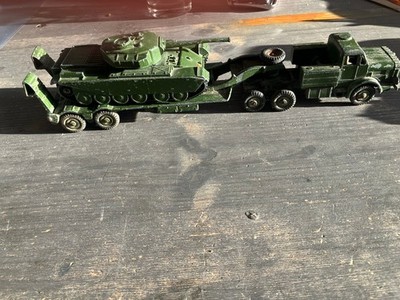 Dinky SuperToys Thorncroft Mighty Antar Tank Transporter 660 + Centurion Tank