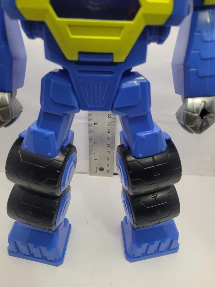 "Figura de acción Transformers Rescue Bots Salvage Garbage Truck 12""" Foto 2 de 4