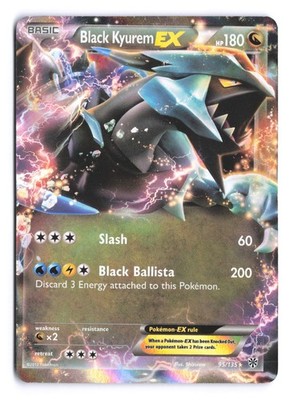 2012 Pokemon Black Kyurem EX Black & White Plasma Storm 95/135 Ultra Rare