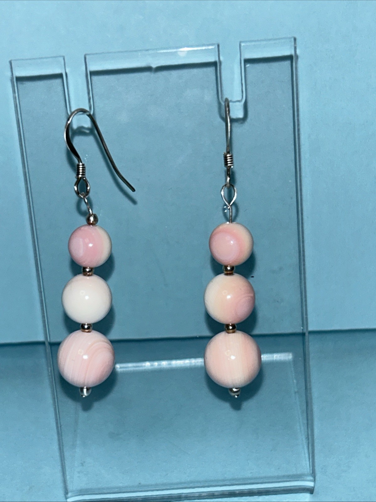 Sterling Silver Conch Shell Earrings - image 4