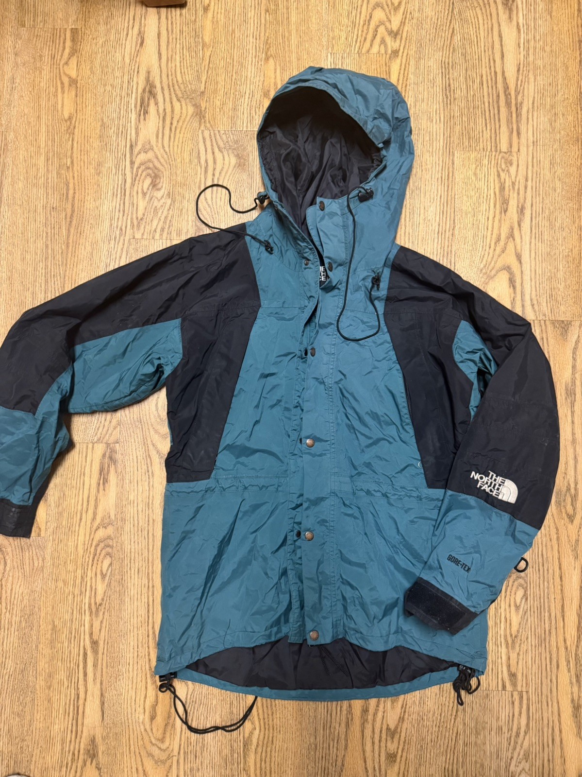 Vintage The North Face Gore-Tex Mountain Jacket Men's Medium Green 1990s OG