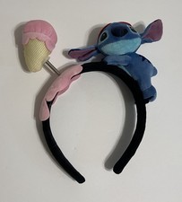 Disney Parks Stitch Ice Cream Plush Ears Headband