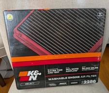 K&N Select Washable Engine Air Filter Nissan SA 2286