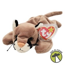 Ty Beanie Babies Canyon the Cougar Plush 1998