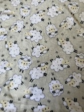 Parent's Choice Lamb Sheep Blanket Gray White Walmart Plush Fleece Baby Lovey