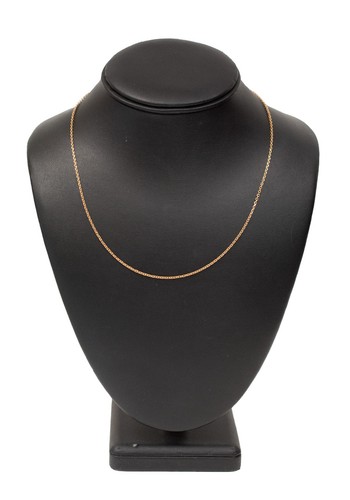 (MA5) 14K Rose Gold 18" Fine Link Chain Necklace 2.6 Grams.