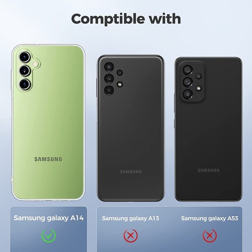 COVER CUSTODIA PER SAMSUNG GALAXY A14 4G A14 5G + PELLICOLA IN VETRO TEMPERATO - Imagen 15 de 20