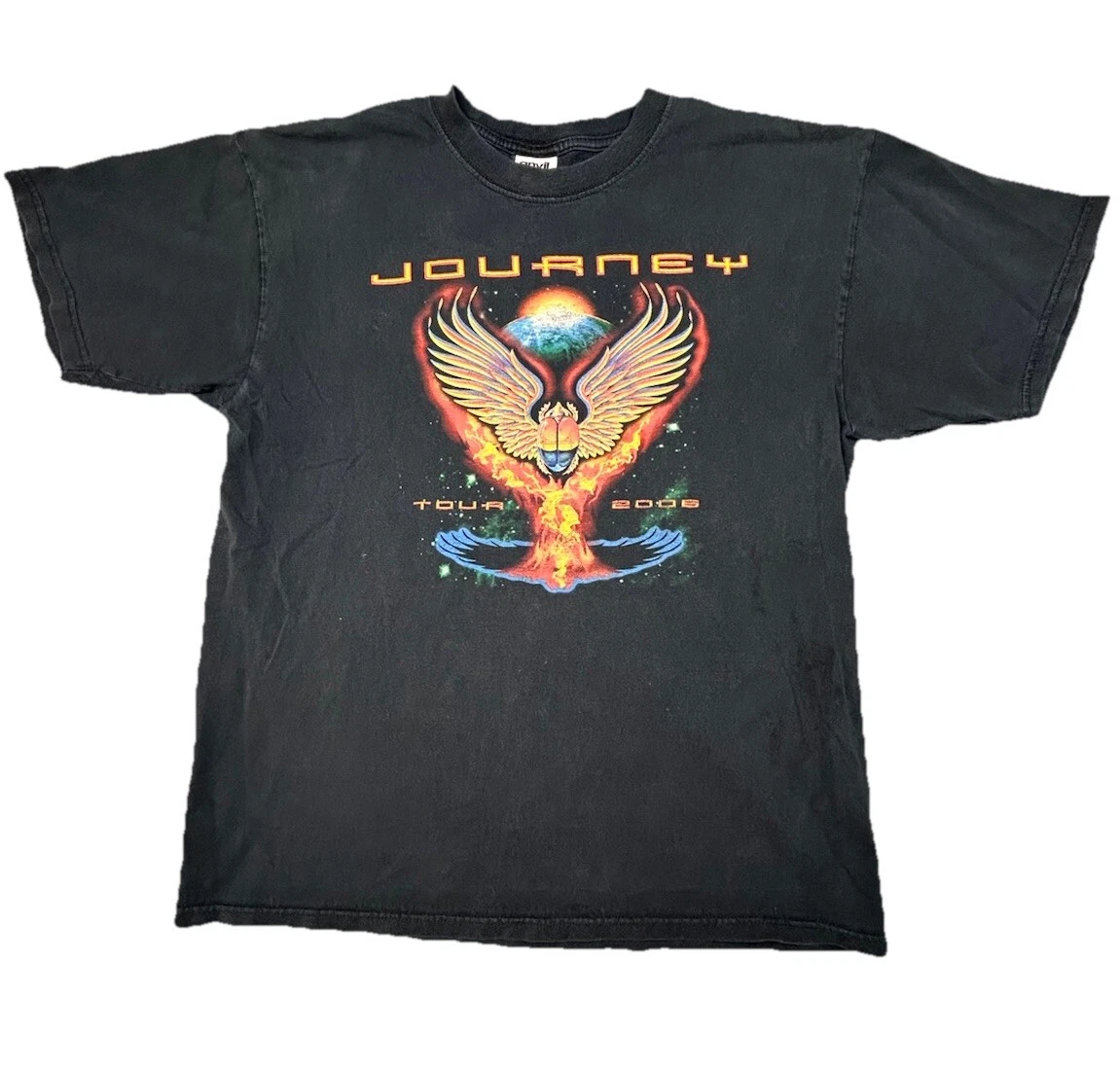 Preços baixos em Journey Escape Camisa em Camisetas Vintage