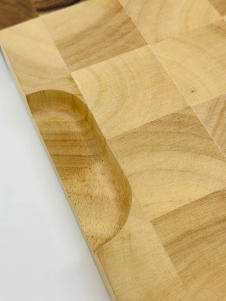 NEW Angels Envy Cutting Board Butchers Block Acacia Hardwood 14 x 10 x 1 5/8" - Image 4 of 4