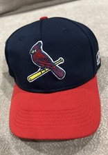 St Louis Cardinals Youth Hat Blue  Red, Adjustable Strap, Baseball Cap, NWOT