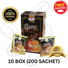10 Boxes Gano Excel Cafe 3 in 1 Coffee Ganoderma Reishi Halal FREE SHIPPING