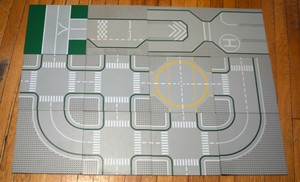 lego race track base plate