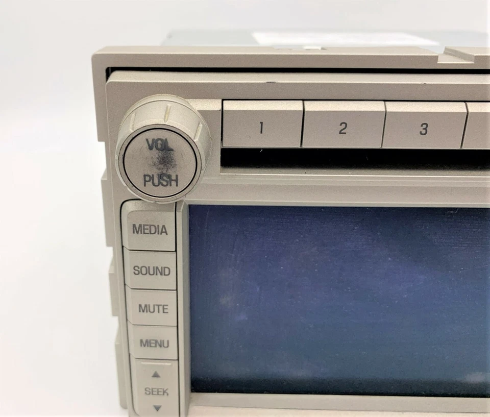 Reproductor de CD de MP3 OEM 06-12 Lincoln ZEPHYR MKZ AM FM navegación pantalla de visualización radio Foto 3 de 4