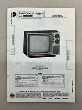 Sylvania MW0130WH MW0138W Service Manual Sams Photofact Free Shipping