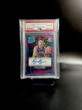 Kyle Kuzma 2017 Donruss Optic PINK 7/20 Fast Break Auto PSA 10 ROOKIE POP 3 #174