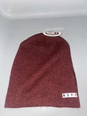 Mens Beanie Maroon Neff Beanie Neff Fold Beanie Men's Hats In Navy