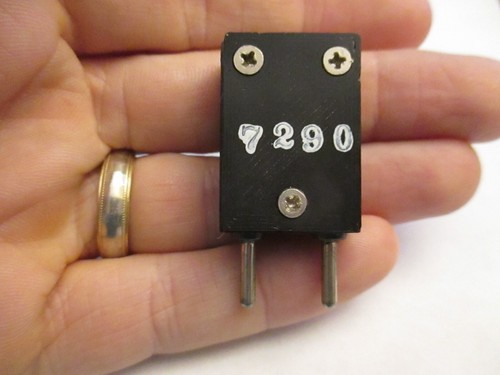 7290 KC kHz FT-243 Ham Radio Vintage Quartz Crystal AM 7.290 MHz MC