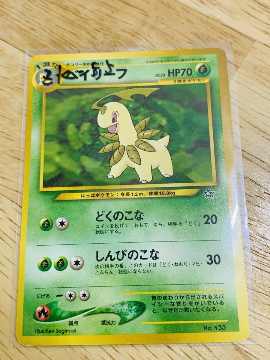Bayleef Pokemon Card Game Pocket Monster Nintendo Japanese Japan