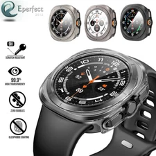 For Samsung Galaxy Watch Ultra 47mm Full Coverage Screen Protector Case Cover
