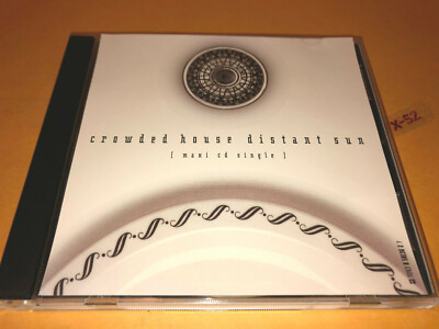 Crowded House CD hit single Distant Sun 3 track Maxi pineapple head live 