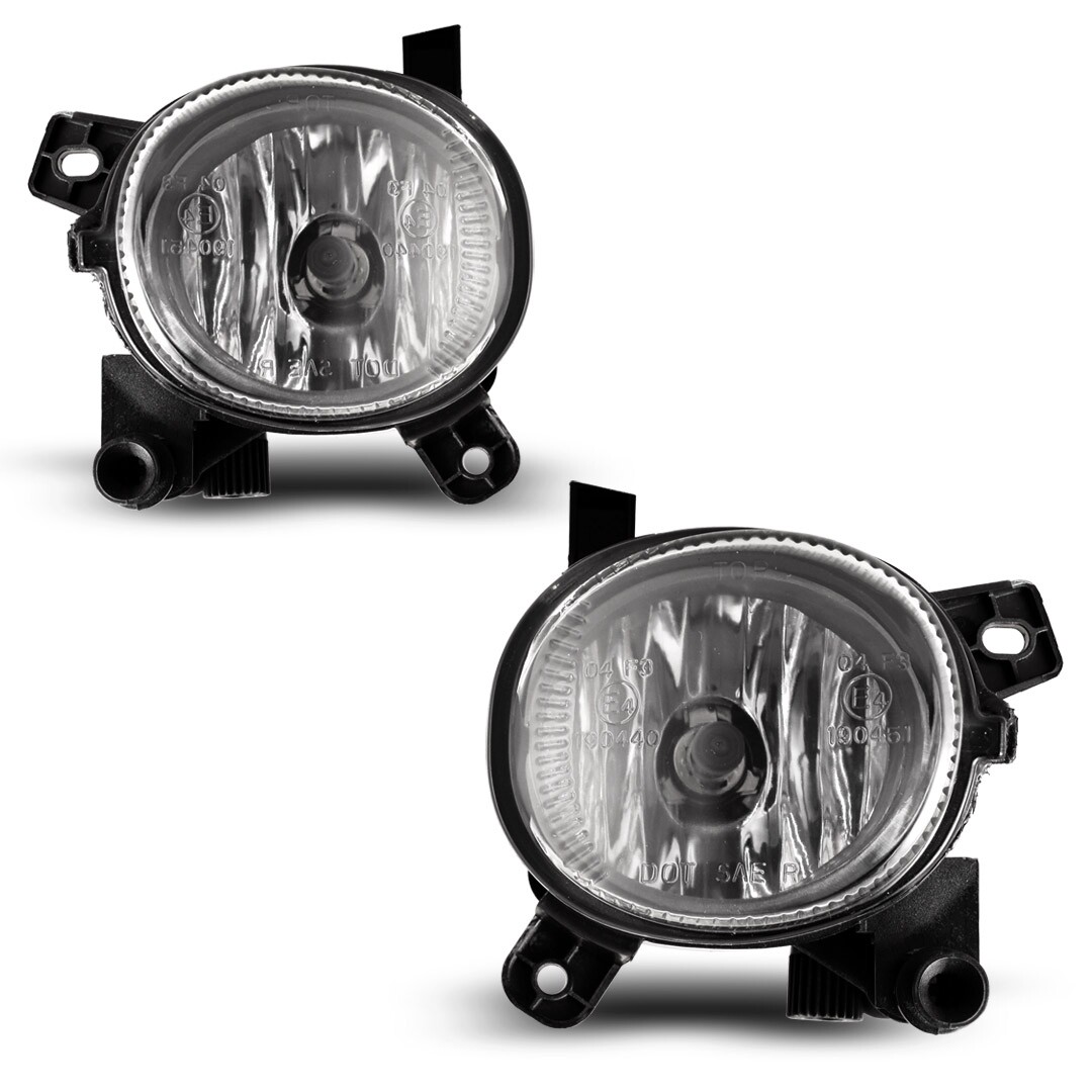 Fog Light For 2009 2010 2011 Audi A4 Factory Bumper Clear Lens