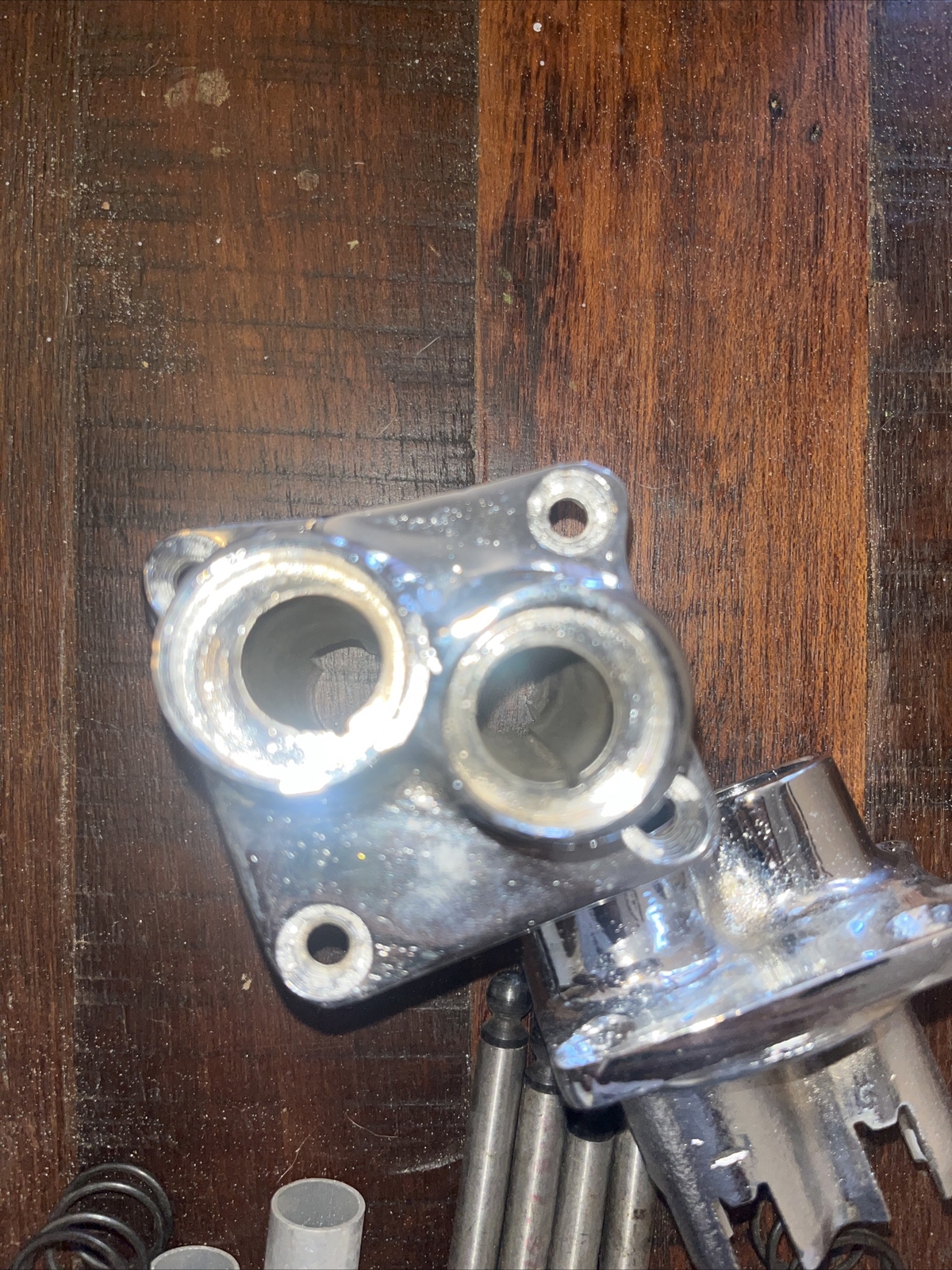 1948 Harley davidson Panhead tappet blocks pushrods pushrod covers