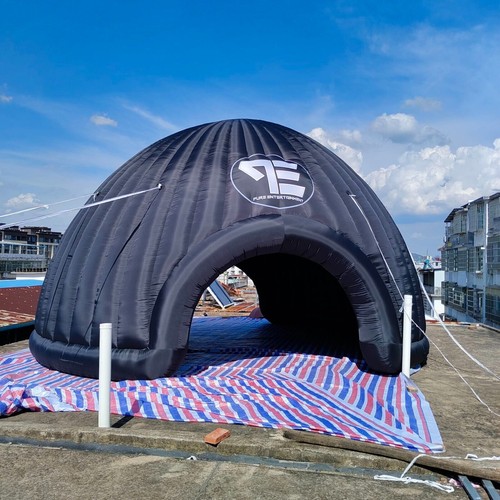 26.2ft Inflatable Dome Tent Igloo Disco DJ Booth Party Pavilion Tent Bar House - 第 8/24 張圖片