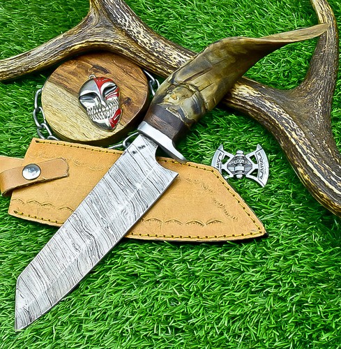 Custom Handmade Damascus steel chef Knife - Professional Chef knife, SN-842