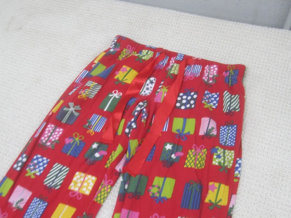 Pantalones Old Navy para mujer rojos medianos regalos navideños salón íntimo Foto 3 de 4