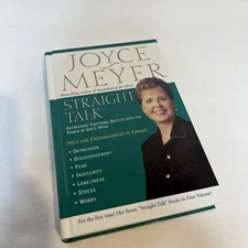 Straight Talk: Overcoming Emotional  Battles Joyce Meyer New Hard Cover