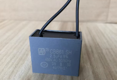 1PCS NEW FIT FOR JSCC capacitor CBB61 SH 2.5uF 