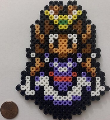 Princess Zelda Bead Sprite Legend of Zelda Link to Past Retro Perler Artkal 