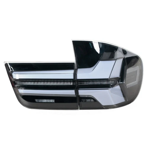 Conjunto de luces traseras LED DRL negro 4 piezas para BMW X5 E70 2007-2013 - Imagen 5 de 20